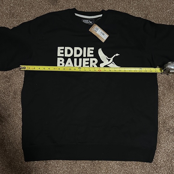Eddie Bauer Black Crewneck Sweater - Picture 5 of 7